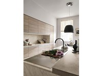 Cucina Nuovi Mondi Cucine Cucina moderna rovere terra essenza con isola attrezzata