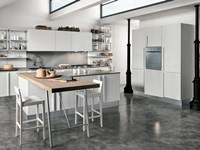 cucina shabby chic legno white in offerta ultima composizione bloccata