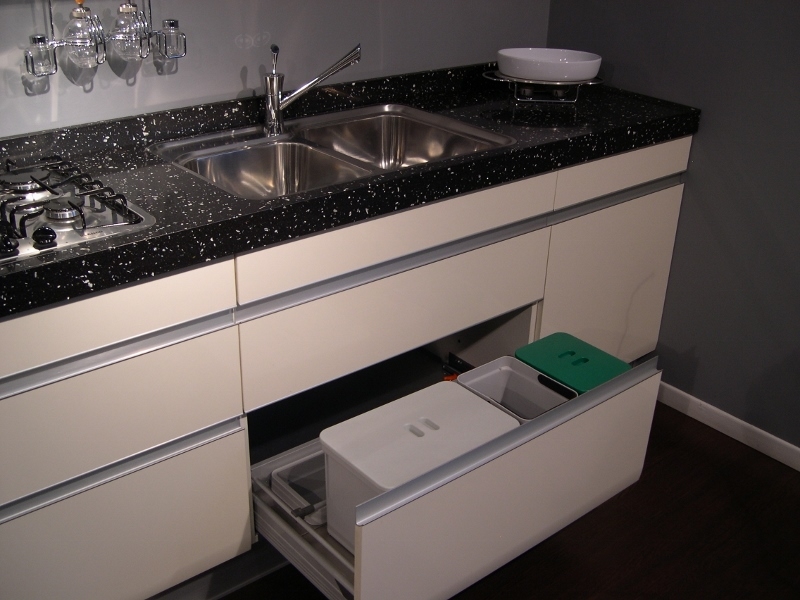 Cucina comprex cucina comprex osaka laminato lucido cucine a ... Top laminato postformato rovere grigio
