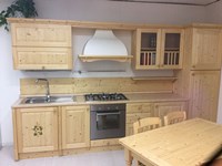 cucina rustica vista frontale 1