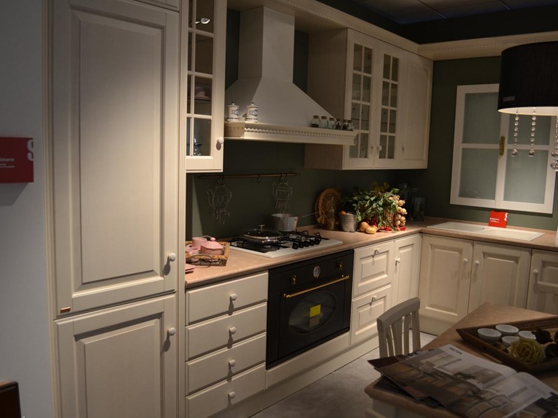 Scavolini Baltimora frassino bianco scontato del -64 % Scavolini Baltimora frassino bianco scontato del -64 %
