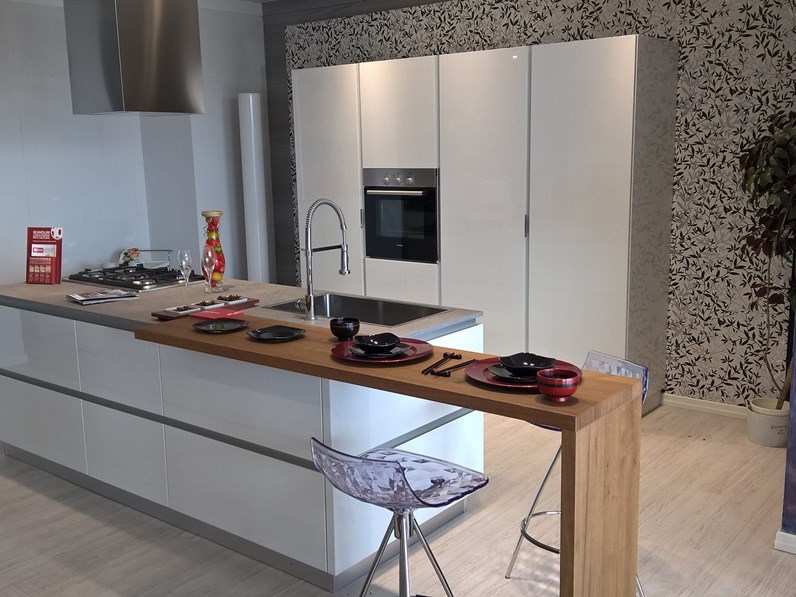 Scavolini Foodshelf Moderno Laccato Lucido Bianca Scavolini Foodshelf Moderno Laccato Lucido Bianca