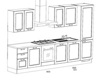 CUCINA SCAVOLINI MODELLO COLONY EASY