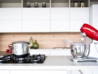 Zona cottura cucina Motus scontata