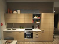 Cucina Scavolini Open scontato del -40 %, anta impiallacciata