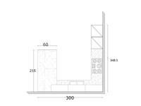 Cucina Scenery Scavolini super scontata del 70% trasporto e montaggio inclusi