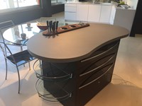 cucina con isola sky line snaidero in promozione