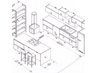 Stosa Cucine Mod. Infinity in laminato