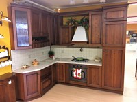 Cucina classica in legno di noce in offerta