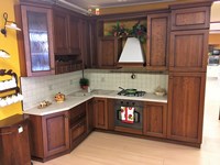 Cucina classica in legno di noce in offerta