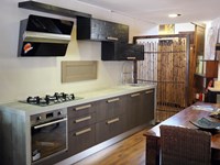CUCINA WOOD E BAMBU