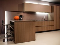 Cucina Zampieri Cucine Line c Moderne Legno Neutra