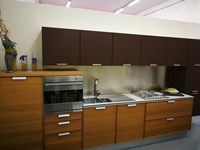 Cucina Zoe ciliegio con telaio