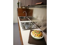 Cucina Zoe ciliegio con telaio