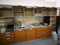 Cucina Zoe ciliegio con telaio