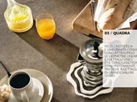 cucina moderna vintage bicolore rovere e white