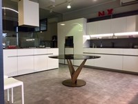 Elmar Cucine Cucina Home - home cube Design Laccato Lucido Bianca
