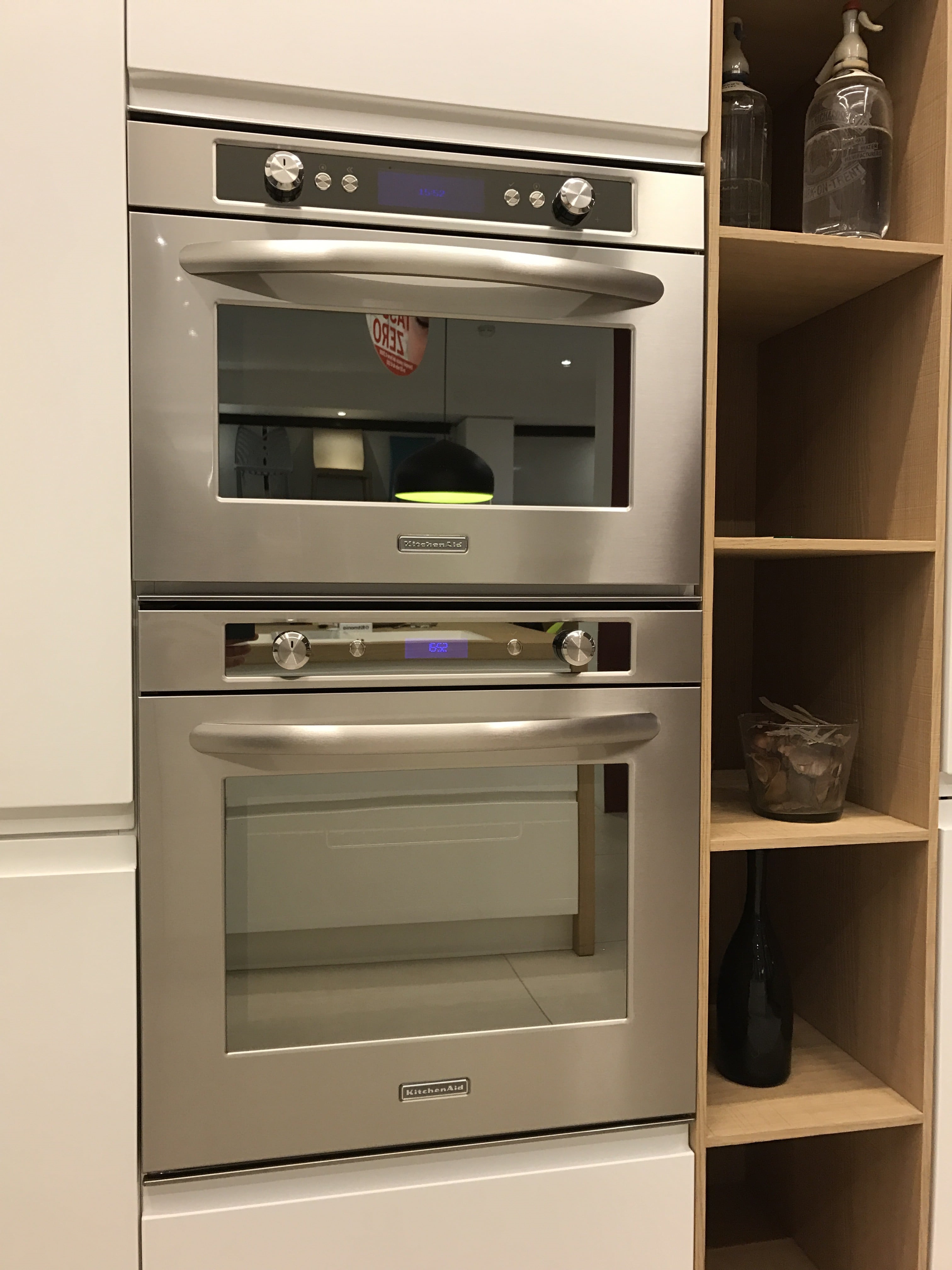 Essebi cucine cucina fusion moderno polimerico opaco bianca ... Camino a induzione moderno
