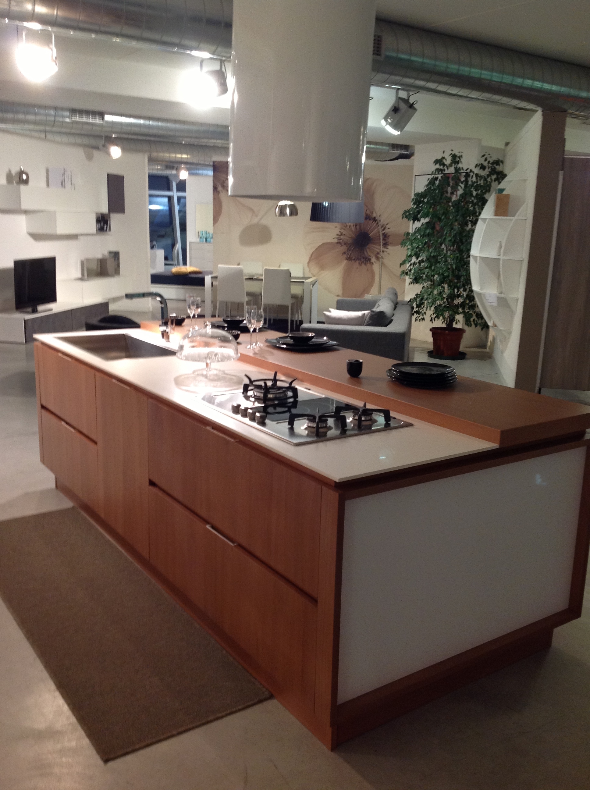 Cucine isola : cappa cucina isola faber. cucina con isola rotonda ...