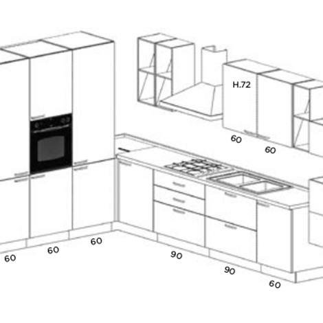 Misure Cucine Ad Angolo. Finest Spazio Di Nelle Cucine Sempre ... Misure Cucine Ad Angolo. Finest Spazio Di Nelle Cucine Sempre ...