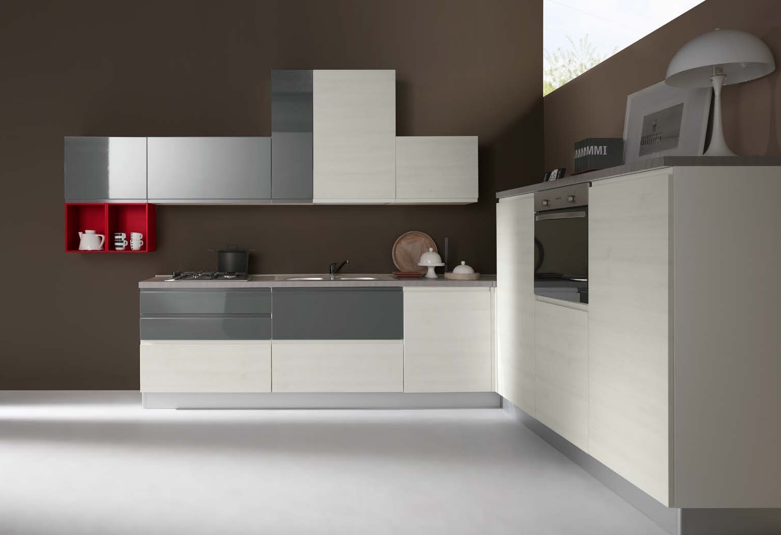 Cucine Moderne Ad Angolo Con Finestra. Great Magnifico Cucine ... Cucine Moderne Ad Angolo Con Finestra. Great Magnifico Cucine ...