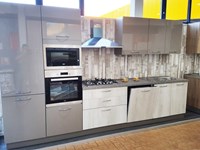 NetCucine - Cucina moderna lineare con elettrodomestici inclusi cod. 04