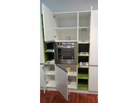 NOBILIA 648 Flash - Dettaglio apertura anta colonne, colonna forno KITCHENAID