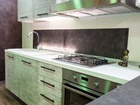Cucina Nuovi Mondi Cucine Cucina grey bambu e legno scontato del -50 %
