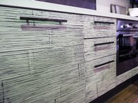 Cucina Nuovi Mondi Cucine Cucina grey bambu e legno scontato del -50 %