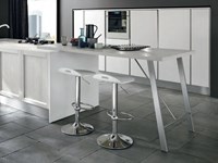 Cucina Nuovi Mondi Cucine Cucina moderna anta con maniglie integrata e isola in offerta nuovimondi scontato del -57 %