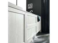 Cucina Nuovi Mondi Cucine Cucina moderna anta con maniglie integrata e isola in offerta nuovimondi scontato del -57 %
