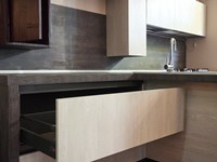 Cucina moderna essenza con penisola rovere white shabby chic in offerta scontato del -53 %