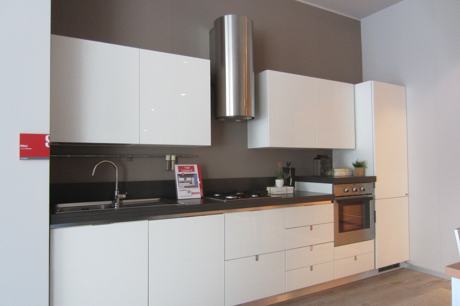 Offerta flirt laccata bianca cucine a prezzi scontati