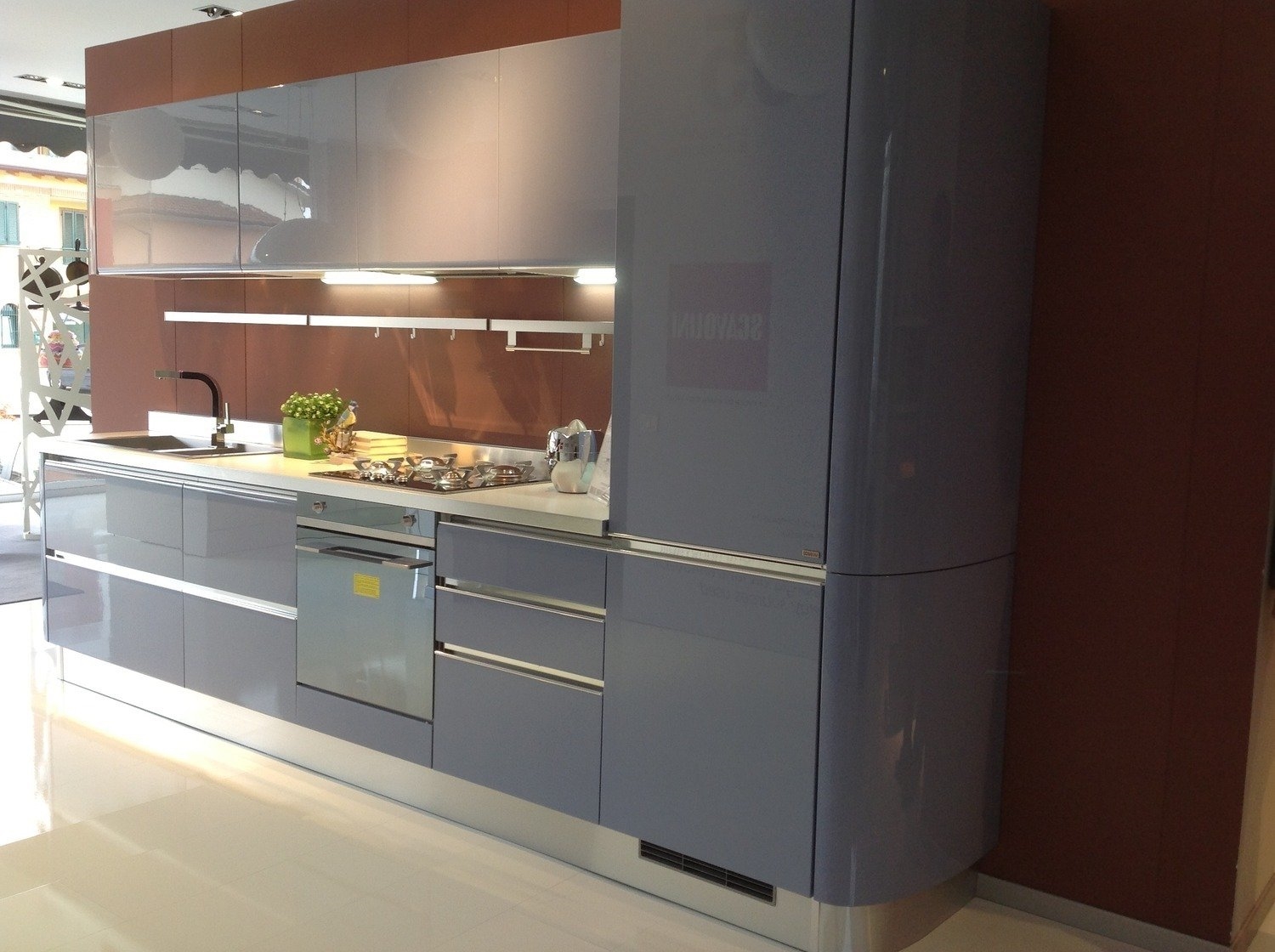 Offerta scavolini tess curva cucine a prezzi scontati Cucina curva