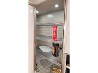 Outlet Cucina Arredo3 in vetro e laccato lucido modello Glass e Time con piano in Dekton
