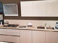 cucina angolare con bancone isola