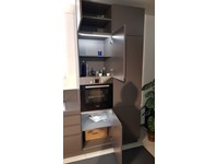 Outlet Cucina Arredo3 Wega Laccato Opaco con top in quarzo Silestone