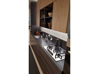 Outlet Cucina Arredo3 Wega Laccato Opaco con top in quarzo Silestone