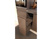 Outlet Cucina Arredo3 Wega Laccato Opaco con top in quarzo Silestone