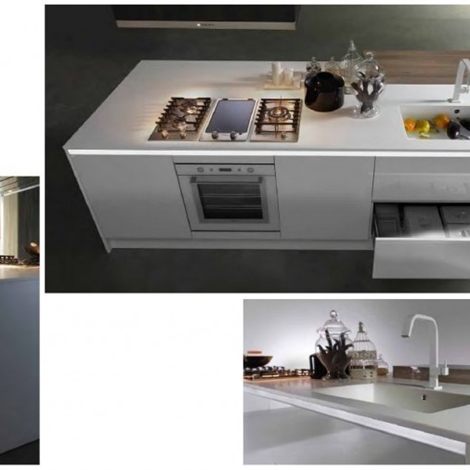 Parete colonne con isola cucine a prezzi scontati Cucine con isola prezzi