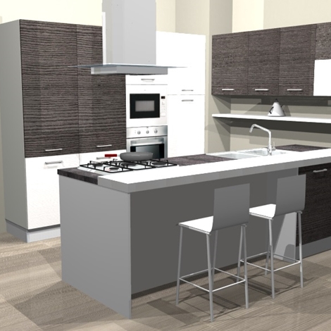 Promozione isola e colonne cucine a prezzi scontati Cucine con isola prezzi
