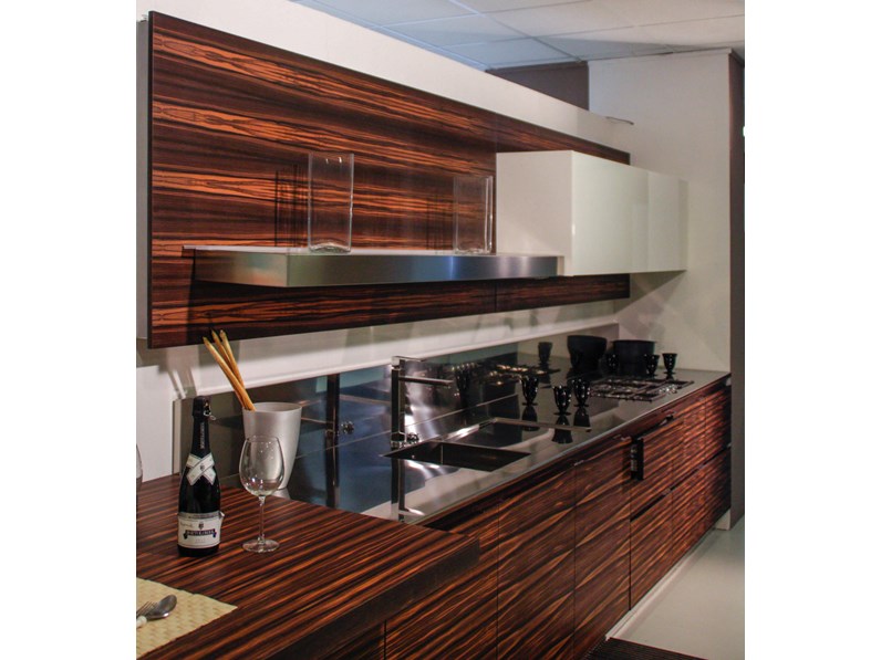 Salvarani Cucina High teak Moderne Legno Bianca Salvarani Cucina High teak Moderne Legno Bianca
