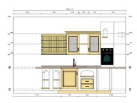 PROSPETTO CUCINA EXPO' MODELLO BELVEDERE SCAVOLINI