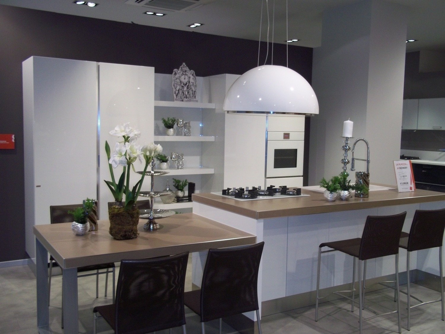 Scavolini scenery con isola cucine a prezzi scontati