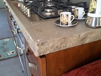 Particolare del piano marmoArredo