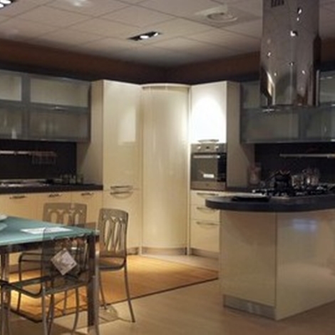 Stosa cucine cucina patty scontato del 68 % cucine a prezzi ... Top laminato postformato rovere grigio