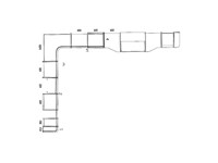 Stosa cucine modello bring laminato con top in quarzo