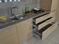 Veneta Cucine modello Carrera Doghe completa di elettrodomestici e ... Veneta Cucine modello Carrera Doghe completa di elettrodomestici e ...