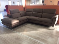 Delta Salotti Divano Lumiere Divani con chaise longue Pelle