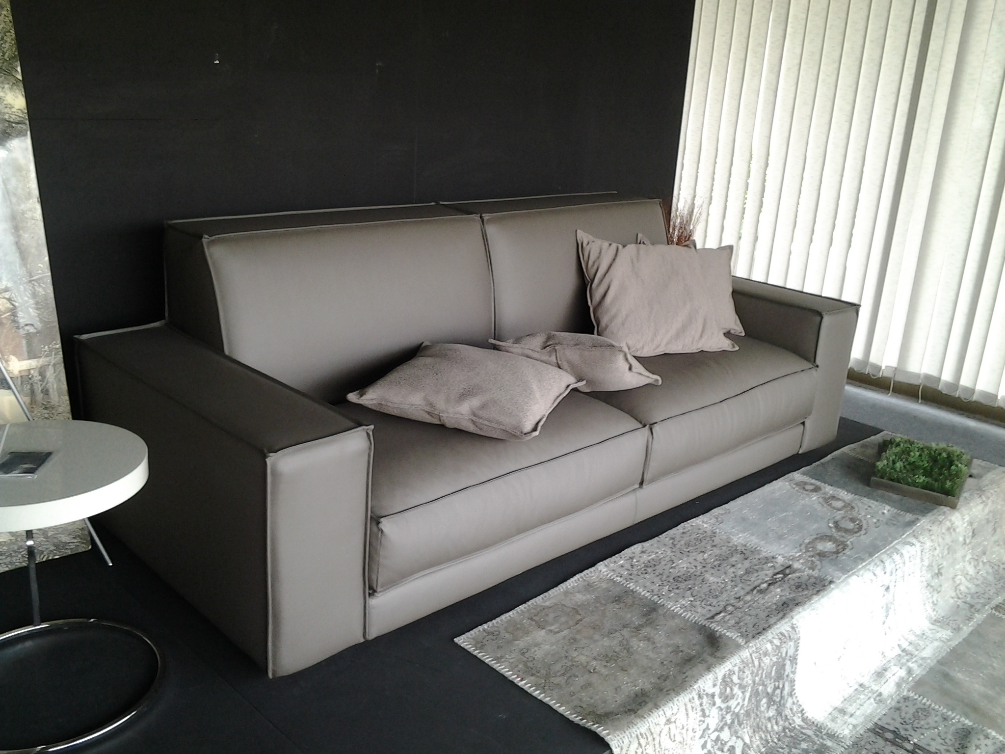 Ditre Italia Divano Buble' Divani lineari Ecopelle Divano 3 posti